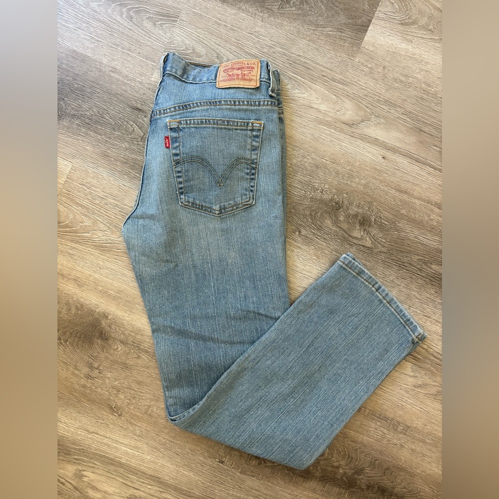 Levi’s Straight leg size 8 99% Cotton - Levi Denim Jeans size 8